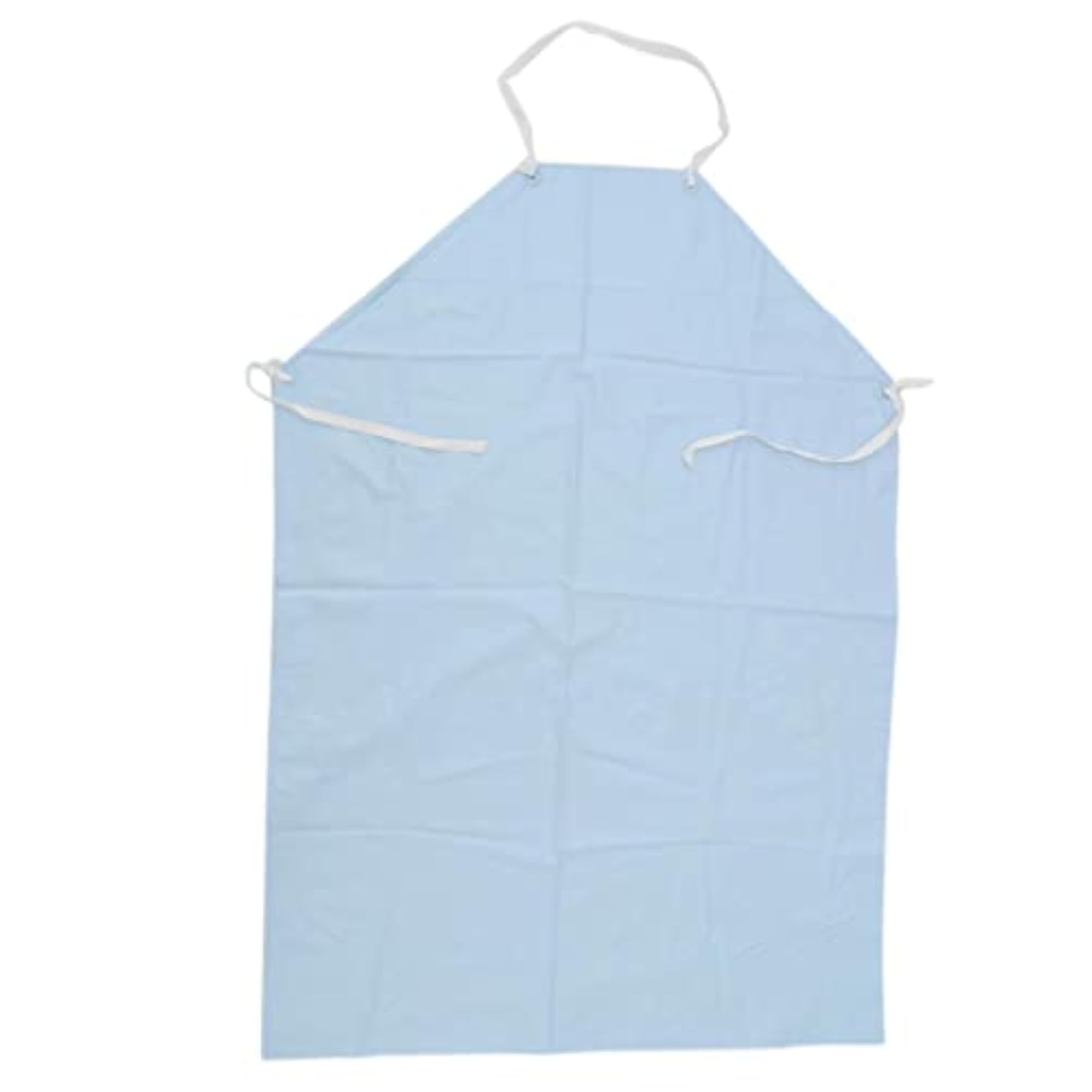 Waterproof PVC Kitchen Apron, White