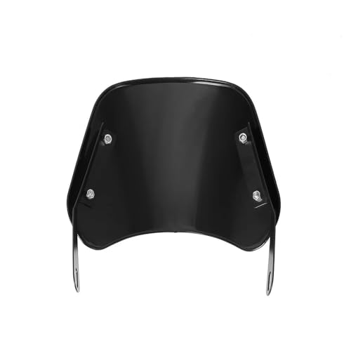 Déflecteur vent moto pour phare rond 6,5" idéal pour vos balades et road trips