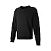 Hanes Girls' Big Girls' Comfortsoft Ecosmart Fleece Sweatshirt, Black, M