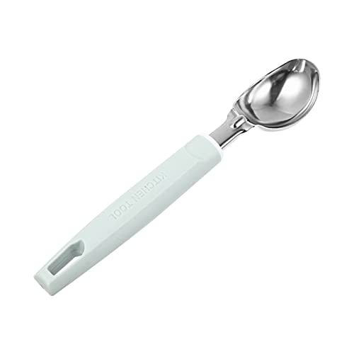 PEPLAYTAL Aleación de Zinc Herramienta Bolas de Utensilio de Excavación de Ergonómico y Antideslizante Helados y Postres