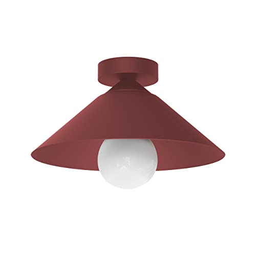 L  Plafón LED techo metal forma cónica