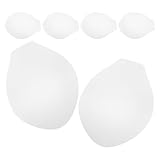 KOMBIUDA 6 Stück Herren Unterwäsche Einlagen Schwamm Bulge Polster Badehose Einsätze Bequeme Atmungsaktive Schwamm-polsterung Für Alltagsunterwäsche Weiß Einheitsgröße