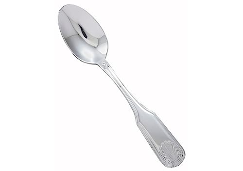 Winco 12-Piece Toulouse Teaspoon Set, 18-0 Extra Heavy Weight Stainless Steel