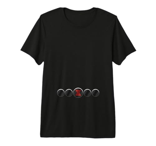 T-shirt Black Widow Marvel Halloween Avengers pour déguisement