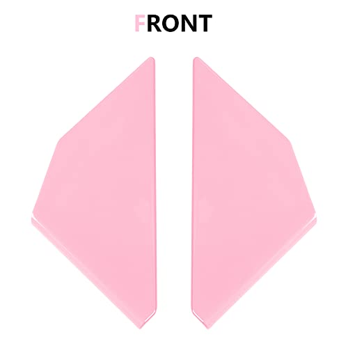 Embellecedor de ventana trasera para Ford Bronco 2021 2022, moldura triangular rosa de 4 puertas 6