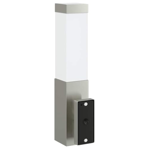 Applique murale d'extérieur en acier inoxydable moderne avec diffuseur haute performance - 6