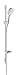 Produktbild hansgrohe Raindance Select E 120 Duschset 0,90m, 3 Strahlarten, mit Seifenablage, Weiß/Chrom