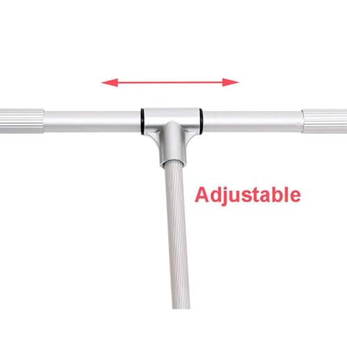 Barre de penderie extensible pour optimiser les placards profonds et difficiles - 6