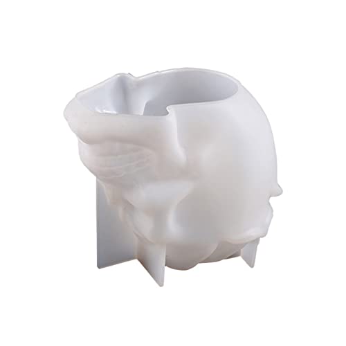 THINCAN Rose Schädel Blumentopf Silikonform