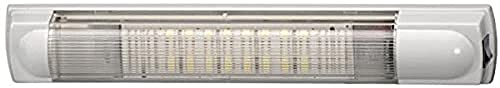 Luz interior HELLA 2JA 007 373-151 plafón LED bitensión 12V 24V blanco para montaje exterior coche