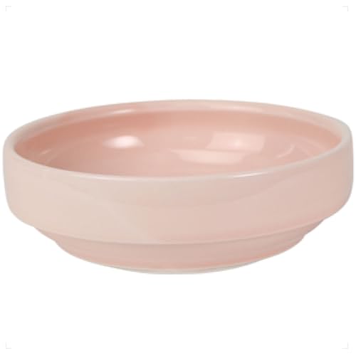 【14.5cm すくいやすい食器】まるくぱーじゅ(公式) 2〜5歳 カレー皿 麺鉢 どんぶり 深皿 子ども食器 食洗機 電子レンジ 保育園給食 陶磁器 強化磁器 (チェリー)