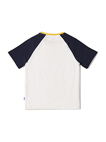 Image of JACK & JONES Boy's Solid Regular Fit T-Shirt