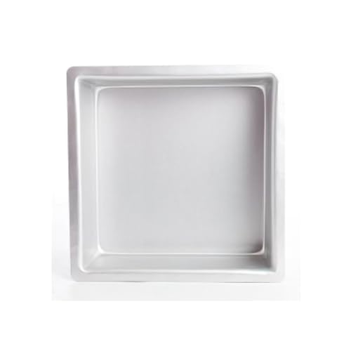 Pme Sqr124 Teglia Professionale, Alluminio, Argento, 30 X 30 Cm