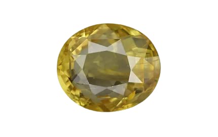 Saphir jaune de Ceylan 4,25 Ratti à offrir pour célébrer un anniversaire unique