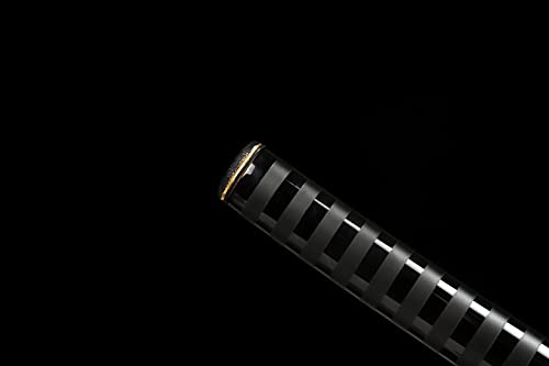 Swordsmith Hand Forge Japanese Katana Sword Real Clay Tempered L6 Steel Hitatsura Hamon Samurai Sword Blade Razor Sharp Full Tang #TOP7