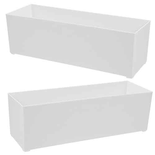ABOOFAN 2Pcs Tea Bag Storage Box Reusable Holder for Home Office Elegant Tea Organizer for Tea Bags Accessories Smooth Surface Design Large Capacity