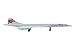 Daron British Airways Concorde Single Plane Toy , White Small
