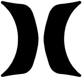 Hurley Surf Logo Vinyl Sticker Decal-White-6 Inch