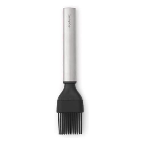 Brabantia Backpinsel, Silikon Edelstahl, Matt Steel, 1 mm