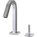 Aquabrass X7702-PC Xsquare 2Pce Lavatory Faucet W/Side Joystick Polished Chrome