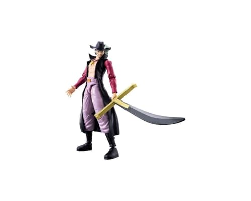 Figurine Anime Heroes articulée - BANDAI - One Piece - Dracule Mihawk oeil de Faucon - 17 cm, 17cm - Image 3