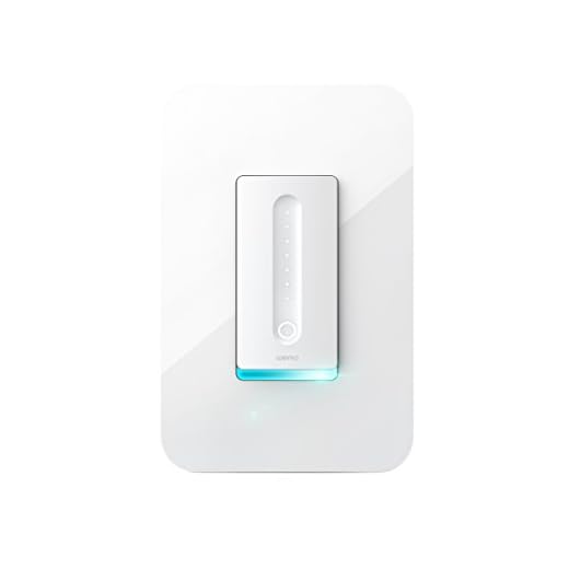 Wemo Dimmer Wi-Fi Light Switch, Works with Amazon Alexa and Google Assistant