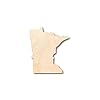 Unfinished Wood Minnesota Shape State Craft up to 46" DIY 12" / 1" #1