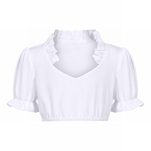 Toddler Kids Oktoberfest Clothes Traditional German Bavarian Dirndl Dress with Apron Halloween Beer Festival Outfits4