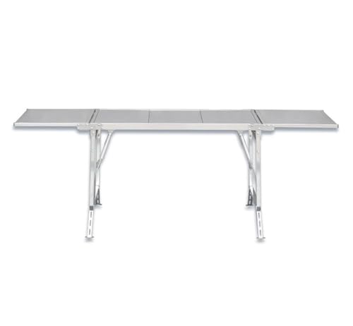 Table pliante pique-nique portable d'extension acier inoxydable