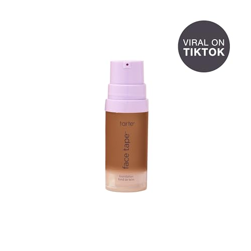 Image of tarte face tape foundation - Full-Coverage 12hr Waterproof Makeup, Hydrating & Smoothing with a Natural Matte Finish for Transfer-Proof Comfortable Long-Wear Foundation, Vegan & Cruelty-Free