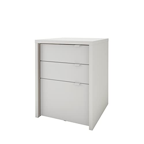 Nexera Chrono Filing Cabinet, White #TOP24