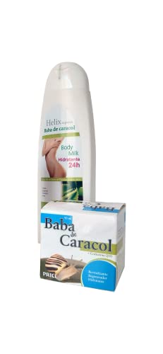 Baba de Caracol Rosto locion hidratante corporal Body Milk para piel seca