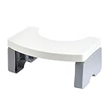 Tabouret de toilette : excellents matériaux et fabrication en pp, durable et pratique, fournitures de salle de bain