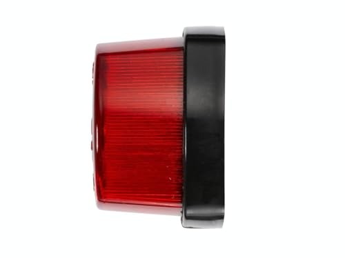 HELLA Schlussleuchte - Halogen - 24V / 12V - Anbau - ECE - Lichtscheibenfarbe: rot - Stecker: Male - hinten rechts/links/rechts/hinten links - Menge: 1-2SA 003 057-021