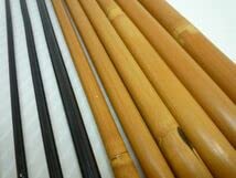 Amazon.co.jp: 骨董品 竿光銘 銘竿 在銘 銘有 刻印 和竿 竹竿 10本継