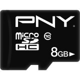 Tarjeta microSDHC Polaroid de 8 GB para ampliar memoria de tablets y smartphones (P-SDU8G10-EFPOL)