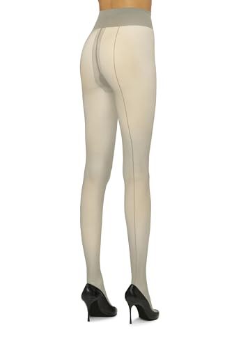 Image of Wolford Individual 10 Back Seam Tights