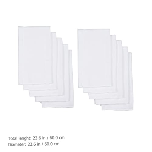 60x60cm Cotton Burp Cloths and Reusable Cloth Diaper Inserts for Newborns Absorbent Washable Leak-Proof -Pack3
