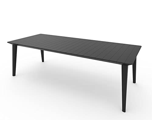 CAPALDO ALLIBERT TABLE LIMA EXTENSIBLE 98X160/240X74H GRAPHITE