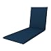 Produktbild Doppler Auflage Rollliege Star Dunkelblau I Gartenliege-Polster 195x60x6cm aus 100% Dralon I Liegestuhl-Auflage weich & bequem I Liegenauflage zum Festbinden an Rollliege