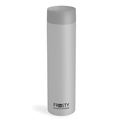 Image of Frosty Unbreakable Round Water Bottle 1 Litre|Set Of 6|Plastic Water Bottle|Office Bottle|Gym Bottle|Home|Kitchen (1.00, Mix, 6, Frosty - R), Multicolor