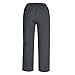 Kids Straight Leg Cargo Pants Stretchy Casual Elastic Waist Loose Solid Joggers Sweatpants for Boys Girls 5-14 Years
