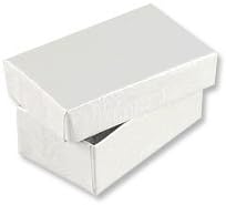 Cajas Estuche Joyería Algodón 100 Unidades