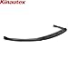Kinautex Front Bumper Lip Splitter for Volkswagen Golf GTI MK8 2022-2025 V Style (Gloss Black)