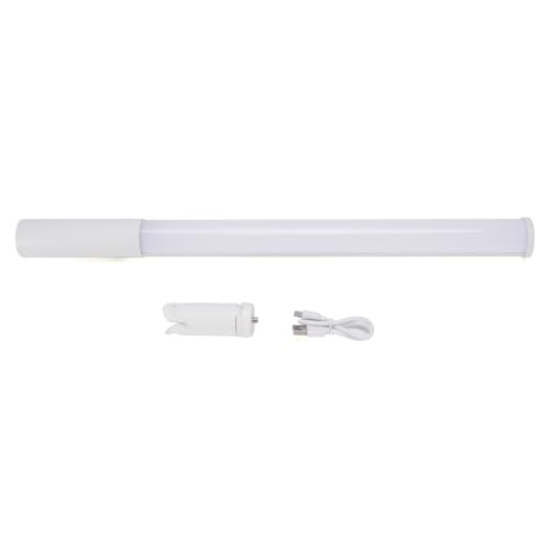 Luz de vídeo LED AMONIDA con temperatura ajustable de 2500K a 9900K y batería de 2600 mAh para retratos