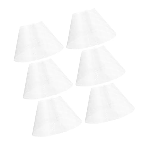 Didiseaon 6 Pièces Filtre à Graisse Métallique pour Hotte de Cuisine Chaleur Filtration Fumée et Graisse Compatible Universellement avec Plusieurs Modèles de Hottes