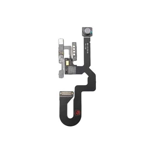 Smartex® Camera Frontale Compatibile con iPhone 8 Plus - Front Camera con Cavo Flessibile Incluso