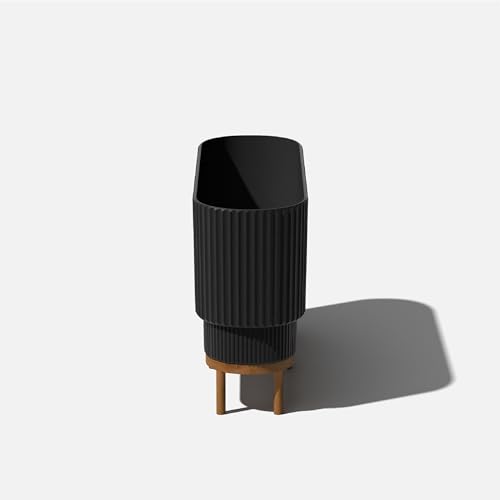 Image of Veradek Demi Series Raised Long Planter - Wide Planter with Stand