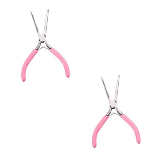 SHERCHPRY Professional Nail Art Pliers Shaping Clips for Effortless Manicure Jewelry Making Comfortable Grip Tool for Home Salon Use
