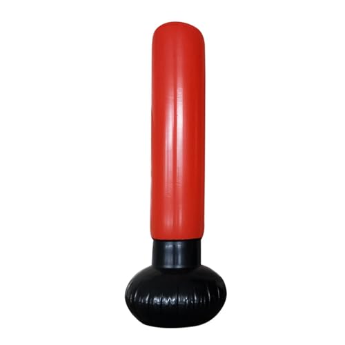 Genérico Inflatable Boxing Bag - Standing Punching Training Toy, Inflatable Punching Bag for Kids,Teens,Adults, Standing Kick & Punch Training Equipment for Home, Gym, Fitness & Martial Arts Practice